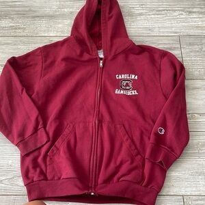 Carolina Gamecocks Youth Zip Up Hoodie